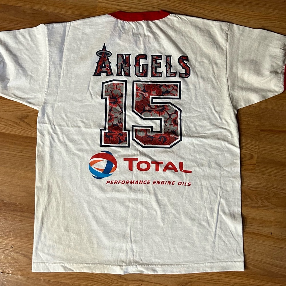 Angels Baseball #15 mens XL Tshirt Sponsored